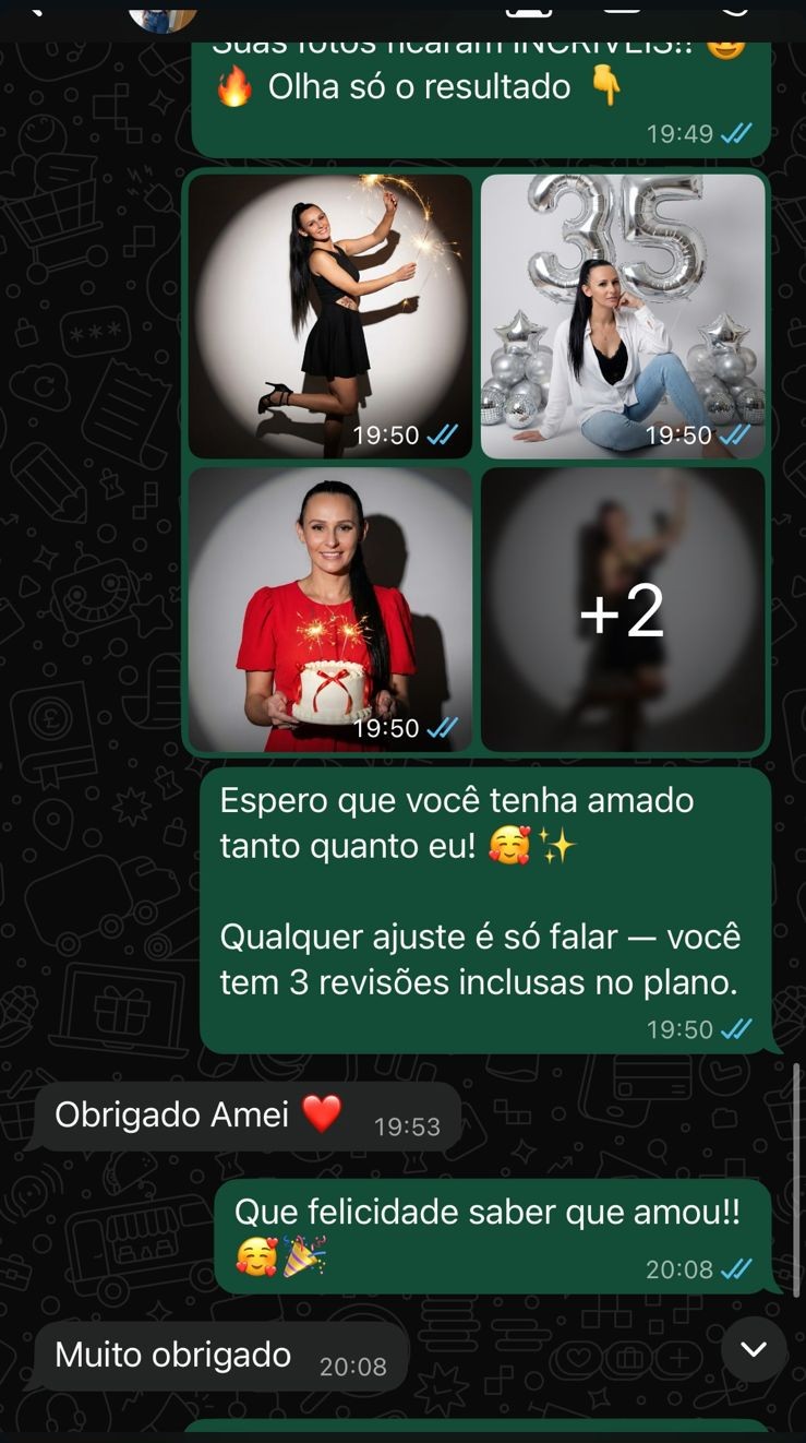 Feedback real de cliente