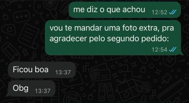 Feedback real de cliente