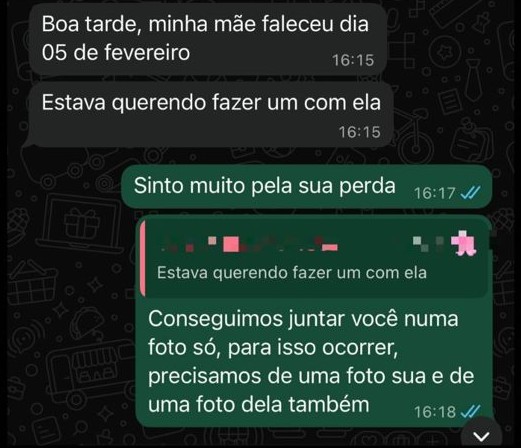 Feedback real de cliente